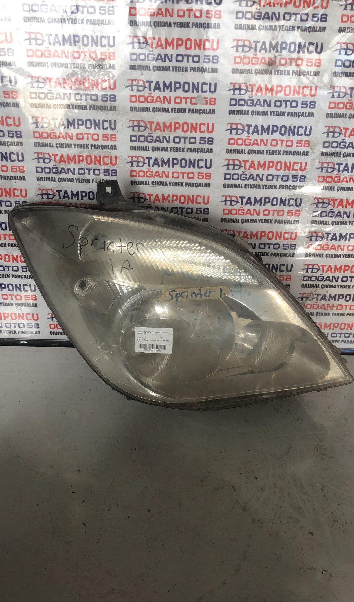 MERCEDES SPRNTER SA FAR 07-14